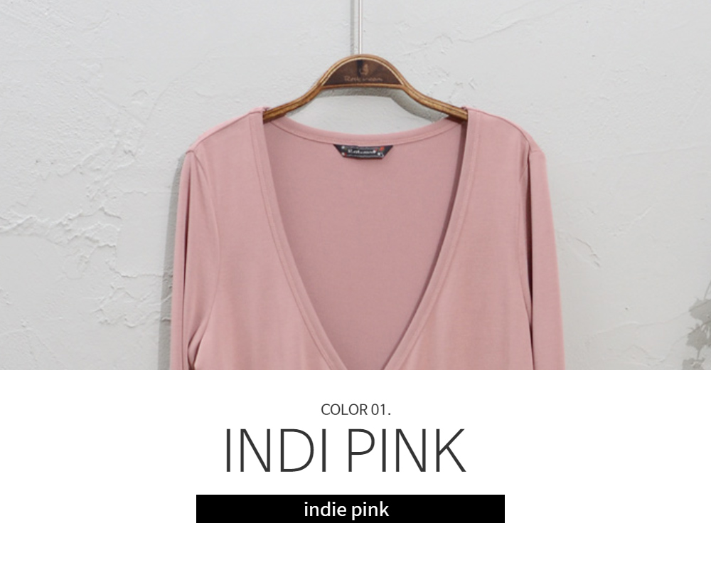 cardigan baby pink color image-S1L10