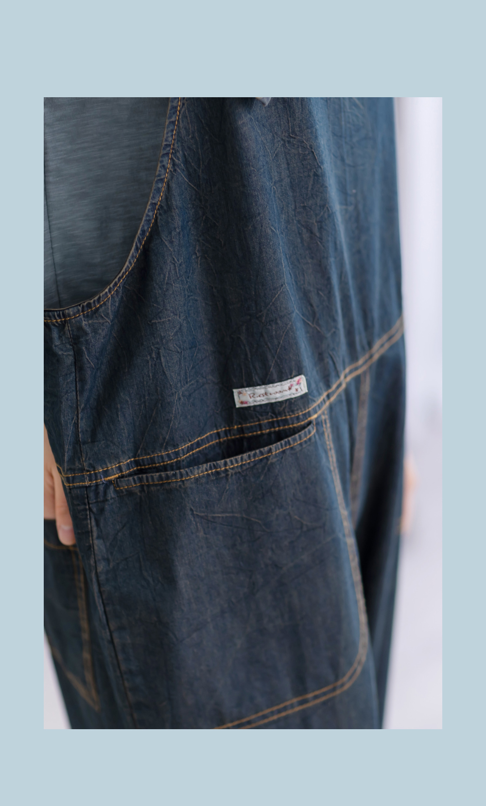 suspenders skirt/pants detail image-S1L20