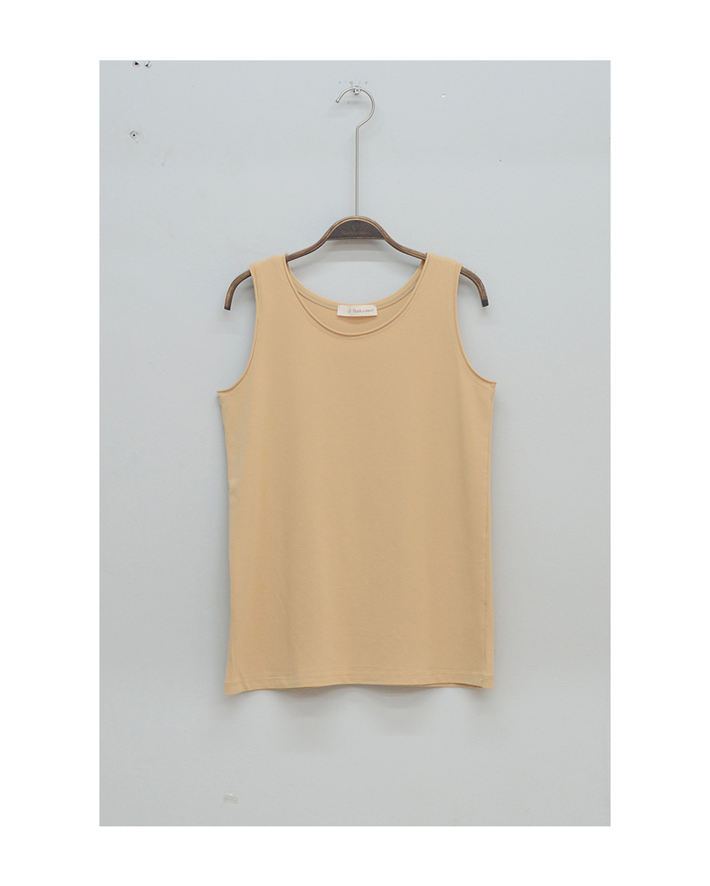 sleeveless mustard color image-S1L43